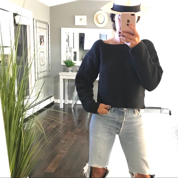 Saverio Palatella Sweaters - Saverio Palatella blue silk cotton sweater $1100